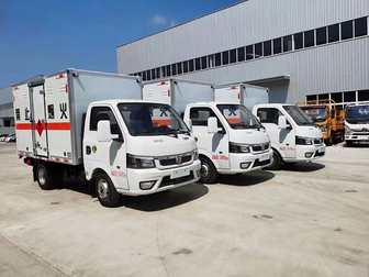 氣瓶運輸車屬于幾類危險品廂式車？楚勝危險品廂式車廠